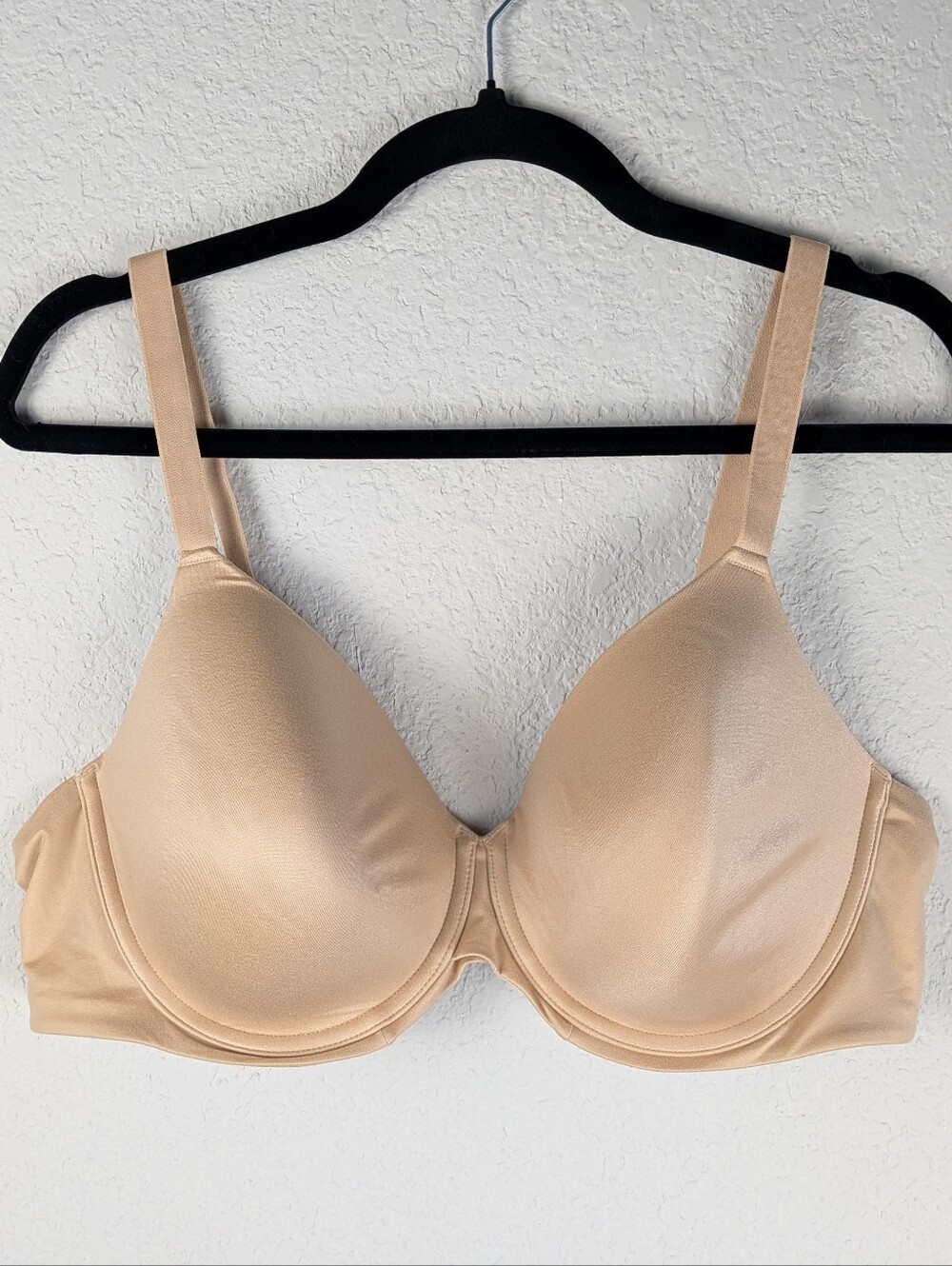Auden The Superstar Underwire Bra 42C Nude Adjustable Straps Excellent Condition
